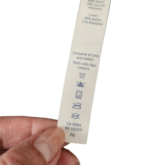 Lululemon Womens On Your Mark Crop Leggings 4 Heathered Gray Black Athleisure - Picture 6 of 14